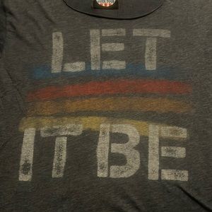 Super soft, unstructured, scoop, neck, blue junk food T-shirt